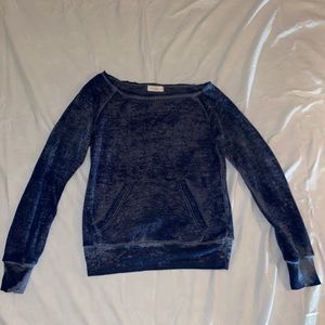 Ocean Drive Clothing Co Blue Crew Neck Size S